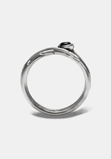 Rosethorn Sterling Silver Band - 4.5mm