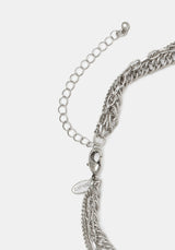 Amada Prickle Scared Heart Layered Necklace