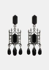 Cathedral Stone Drop Dangle Earrings