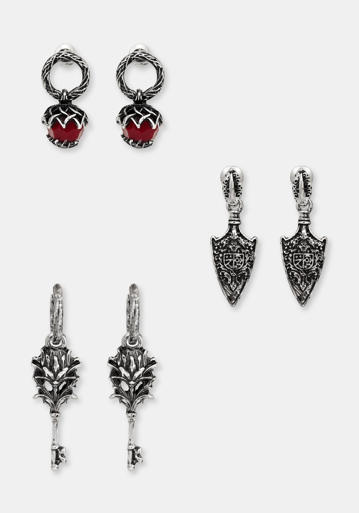 Gorthe Schild Ohrring Set