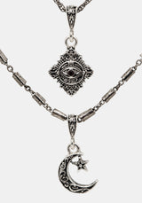 Gorthe Snake Eye Necklace