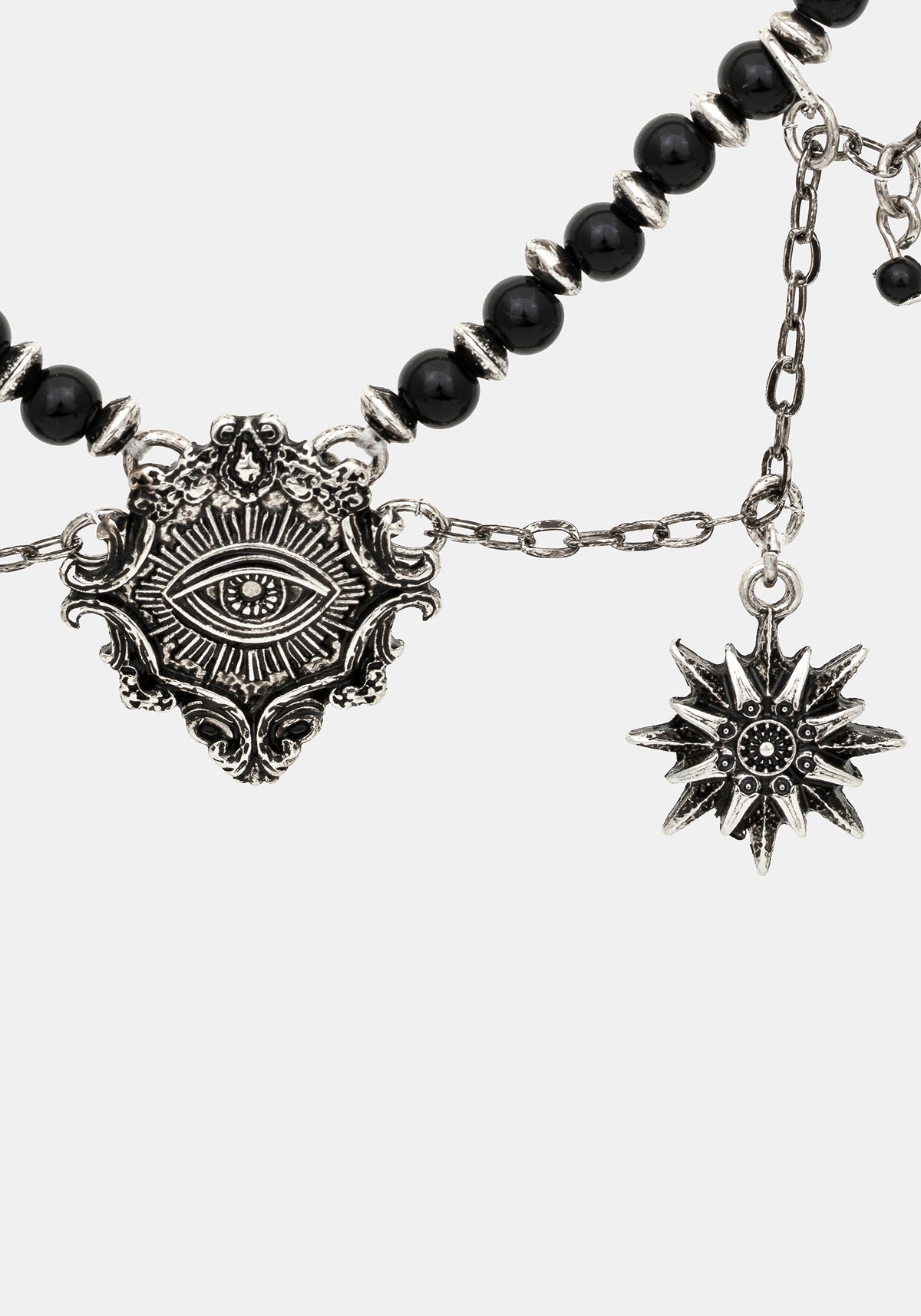 Gorthe Perle Schlange Eye Halsband