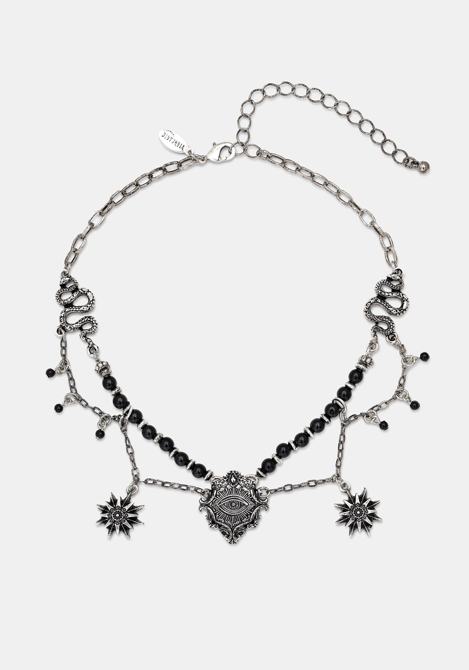 Gorthe Perle Schlange Eye Halsband
