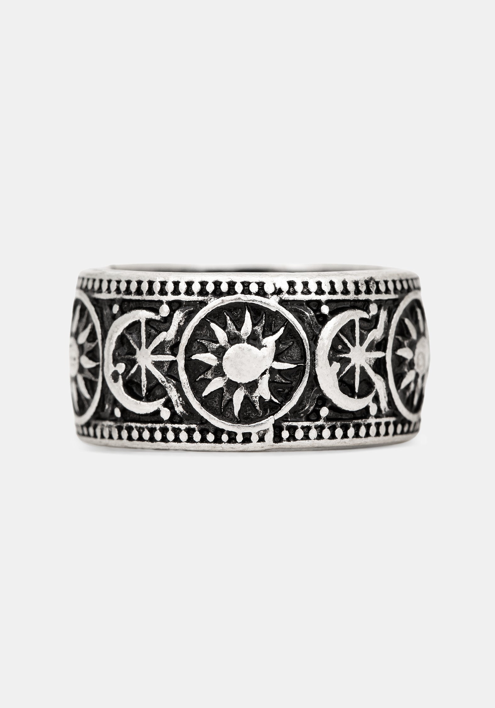Gorthe Grobstrick Ring Set
