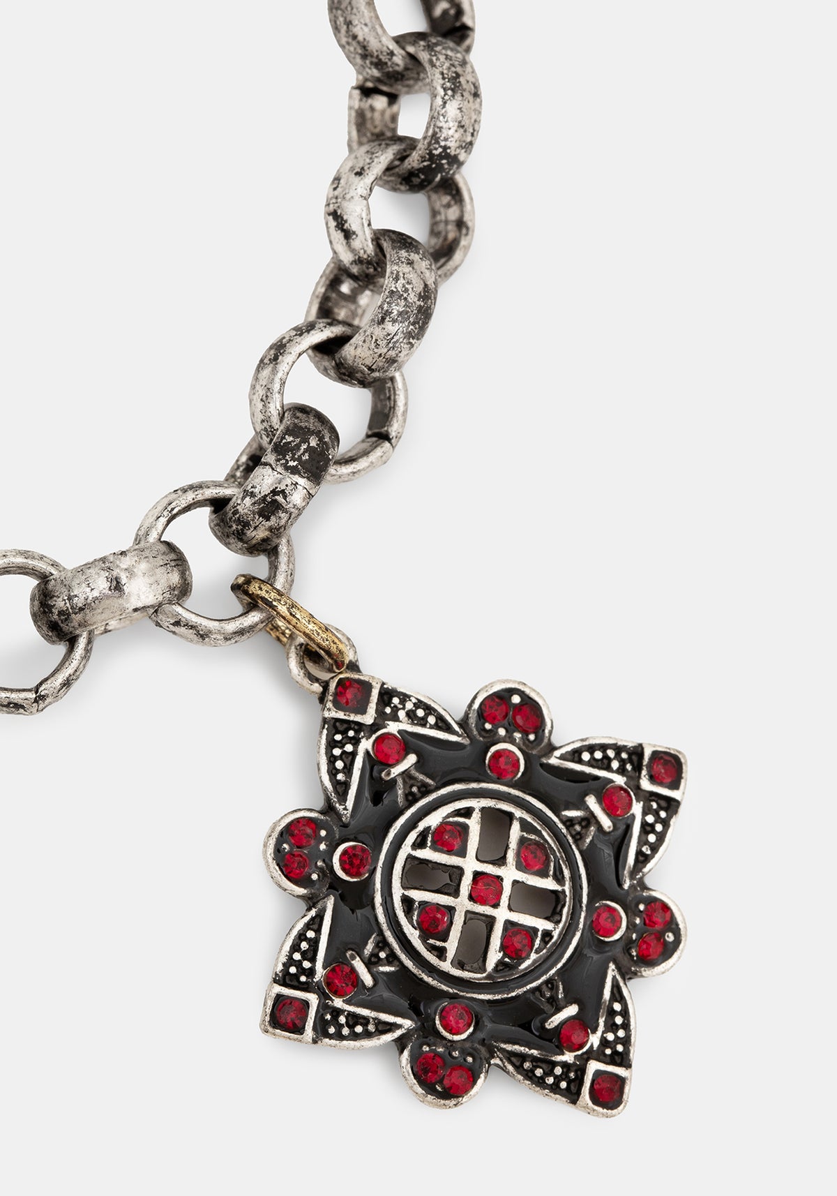 Gorthe Mixed Teller Anhänger Armband