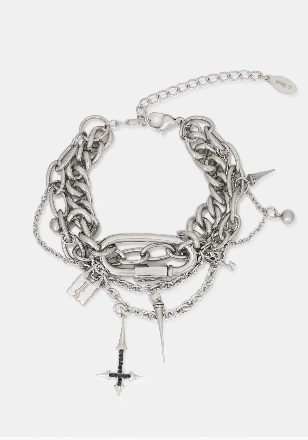Lagoxin Stainless Steel Charm Bracelet Pack