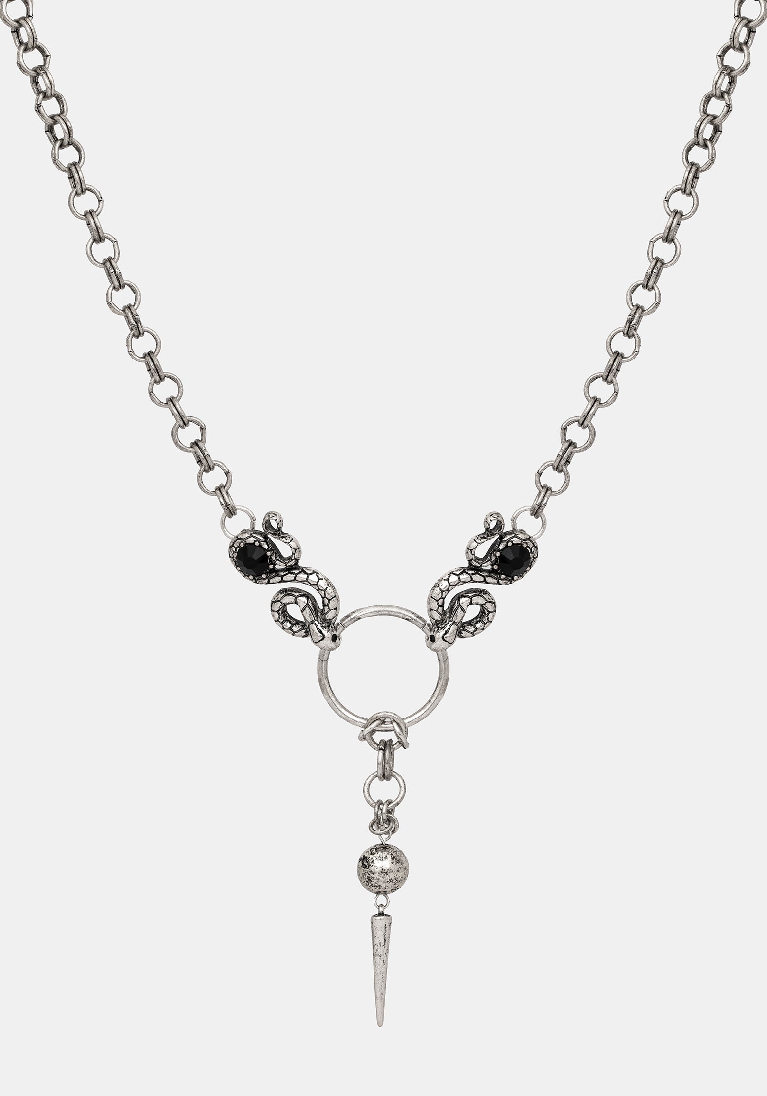 Marma Snake Spike Chain Necklace