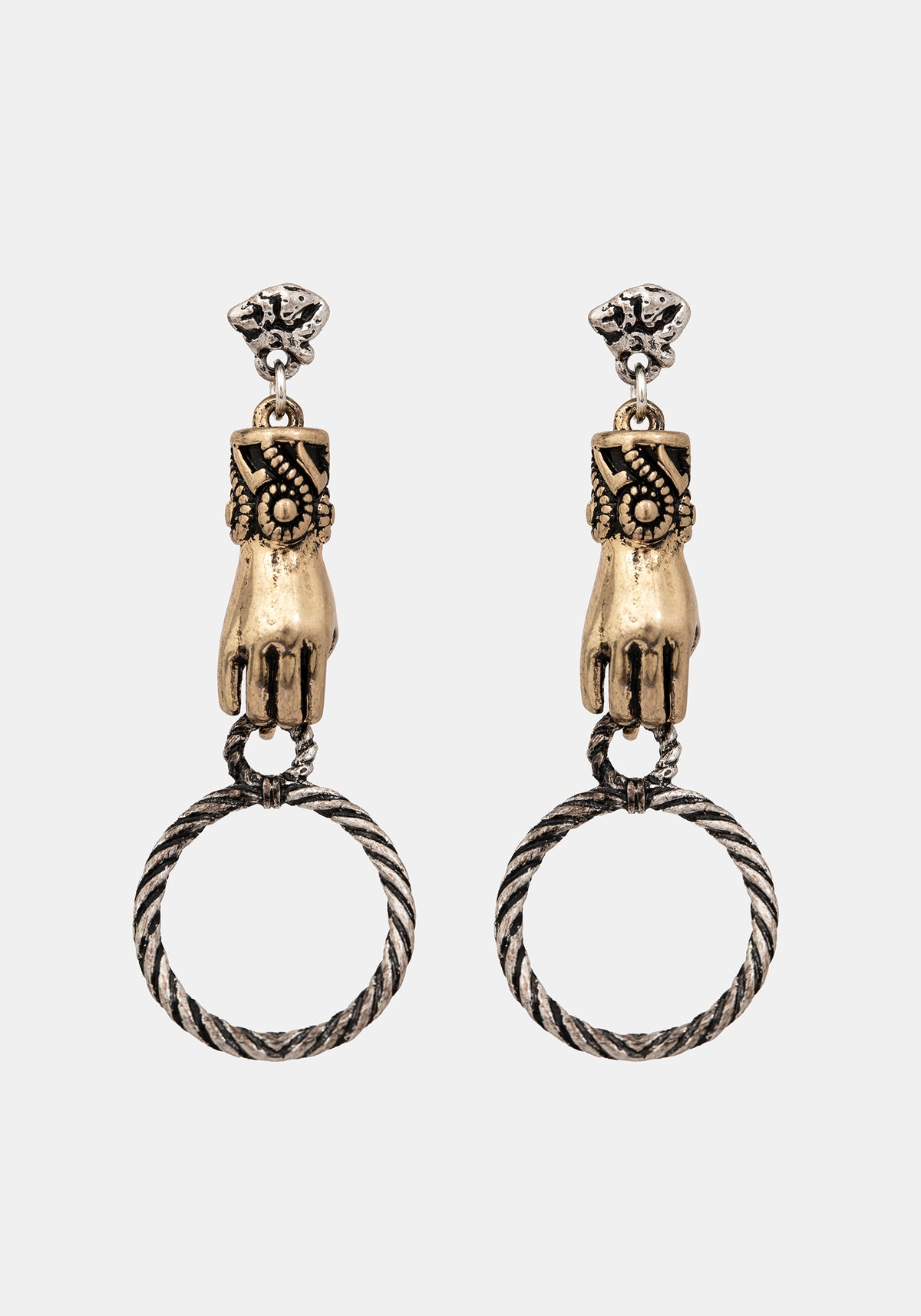 Lorena Hand Drop Earrings