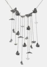 Delissa Butterfly Tropfen Halskette