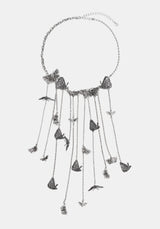Delissa Butterfly Tropfen Halskette