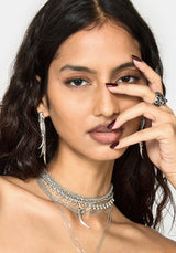 Valuma Layered Claw Choker