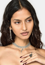 Valuma Layered Claw Choker