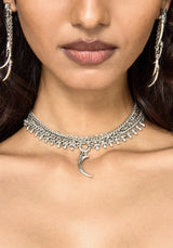 Valuma Layered Claw Choker