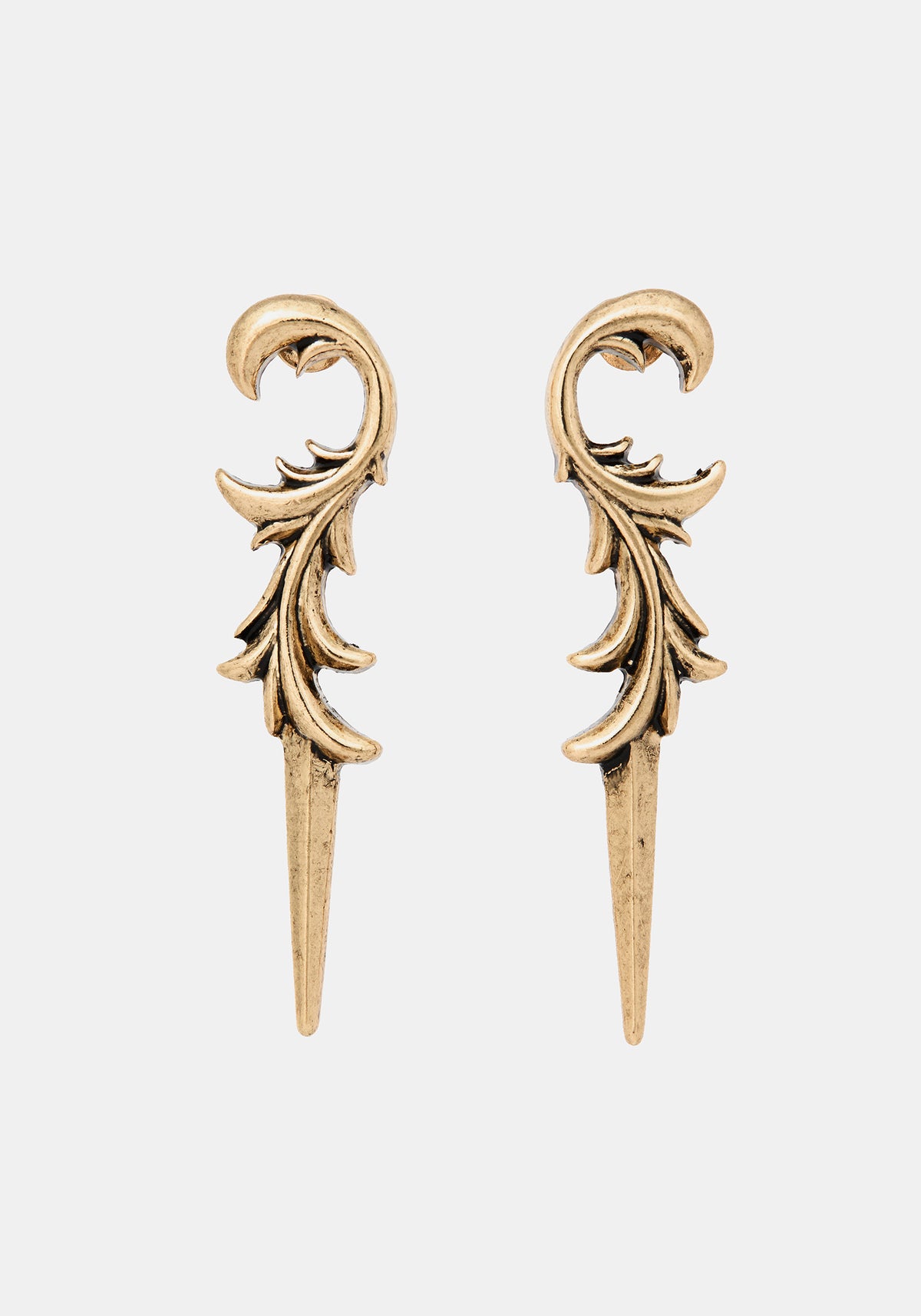 Torune Ornate Dagger Ohrringe