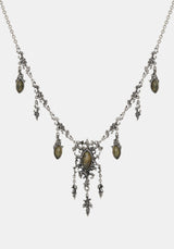 Lordis Stone Drop Necklace
