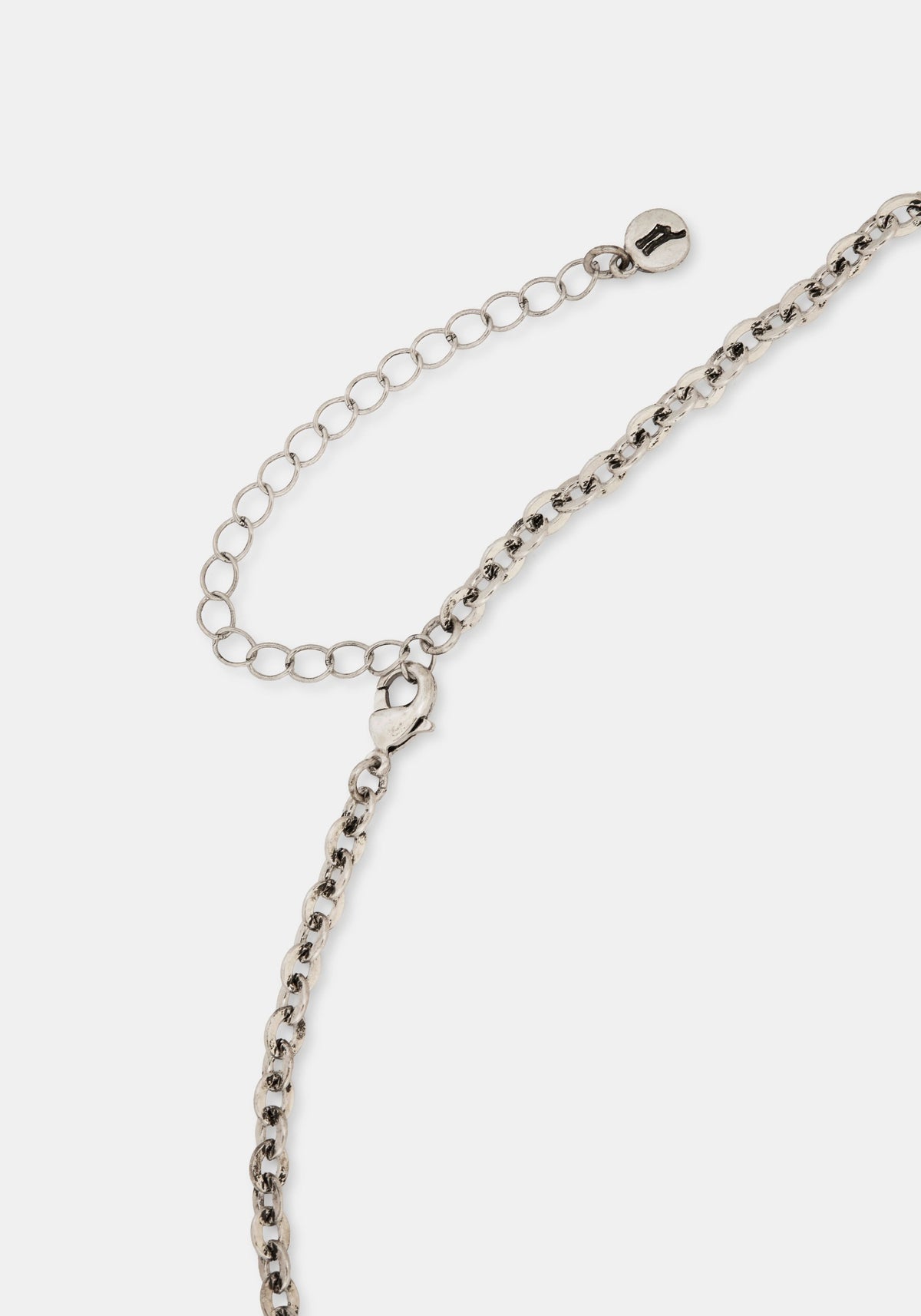 Evara Ornate Chain Drop Necklace