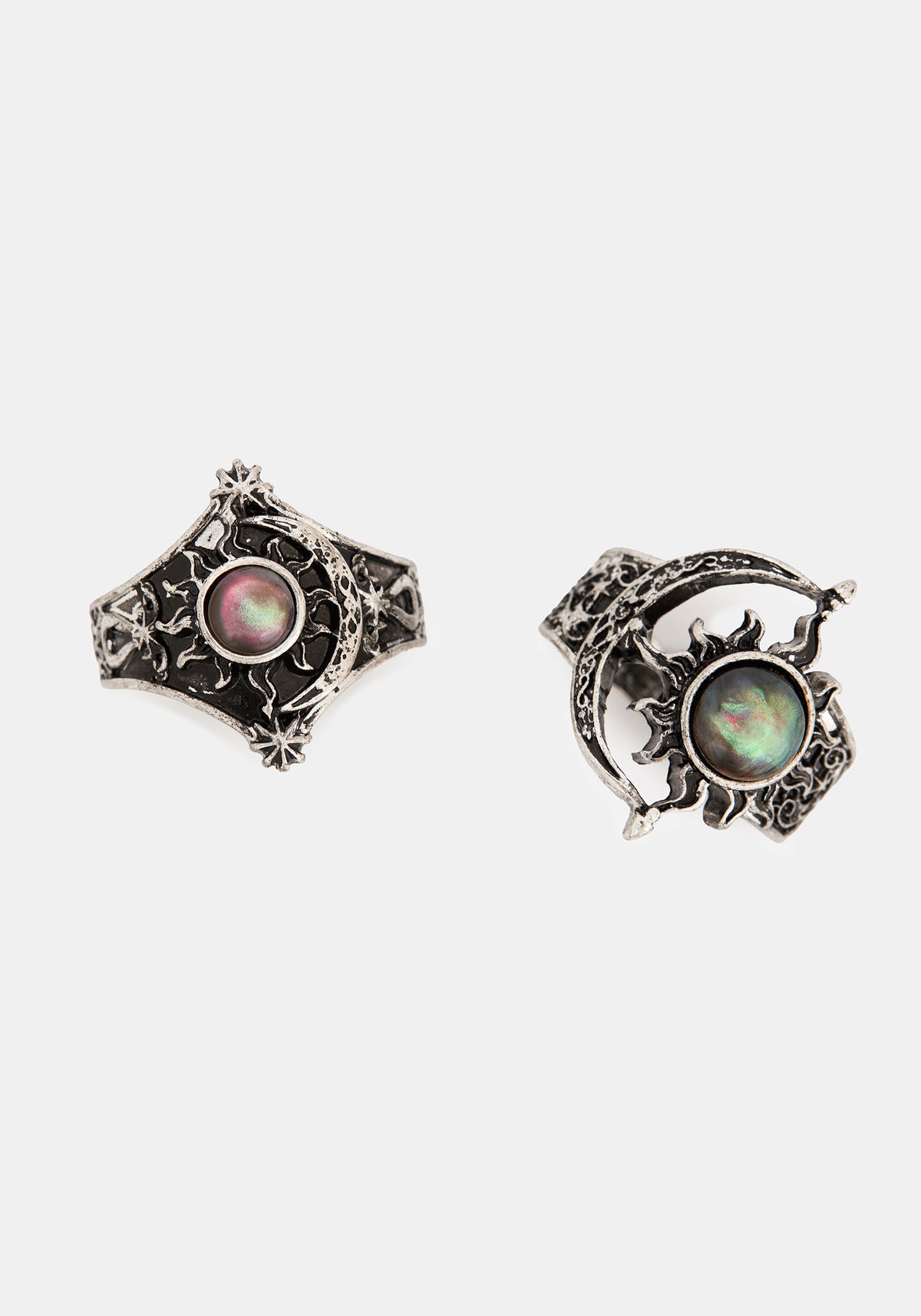 Mera Moon Chunky Ring Set