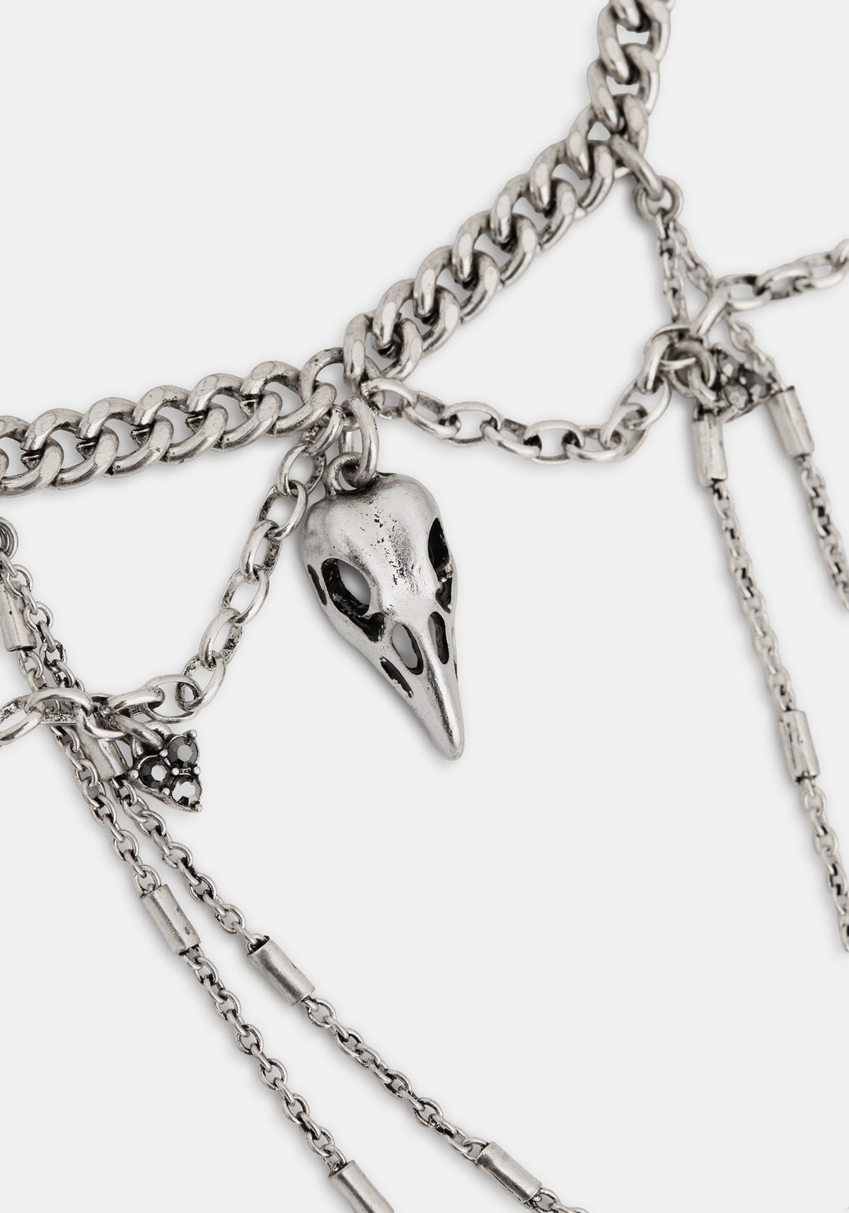 Corvus Layered Chain Necklace