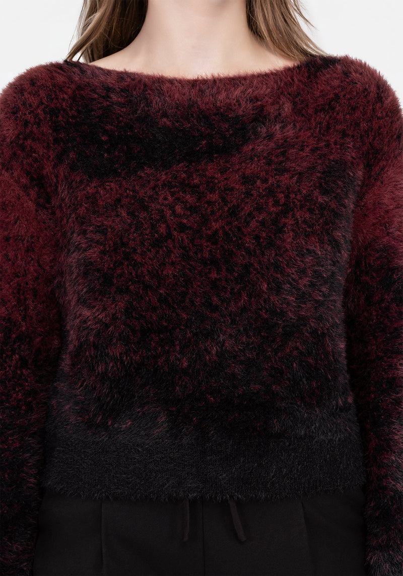Maple Krawatte Färbung Gestrickt Pullover