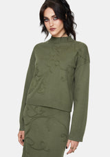 Elixir Branch Detail Knit Jumper