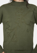 Elixir Branch Detail Knit Jumper