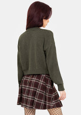 Keira Baumwolle Toadstool Bestickt Pullover
