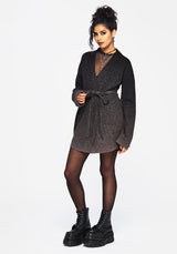Nightjar Ombre Krawatte Wickel Cardigan