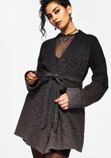 Nightjar Ombre Krawatte Wickel Cardigan