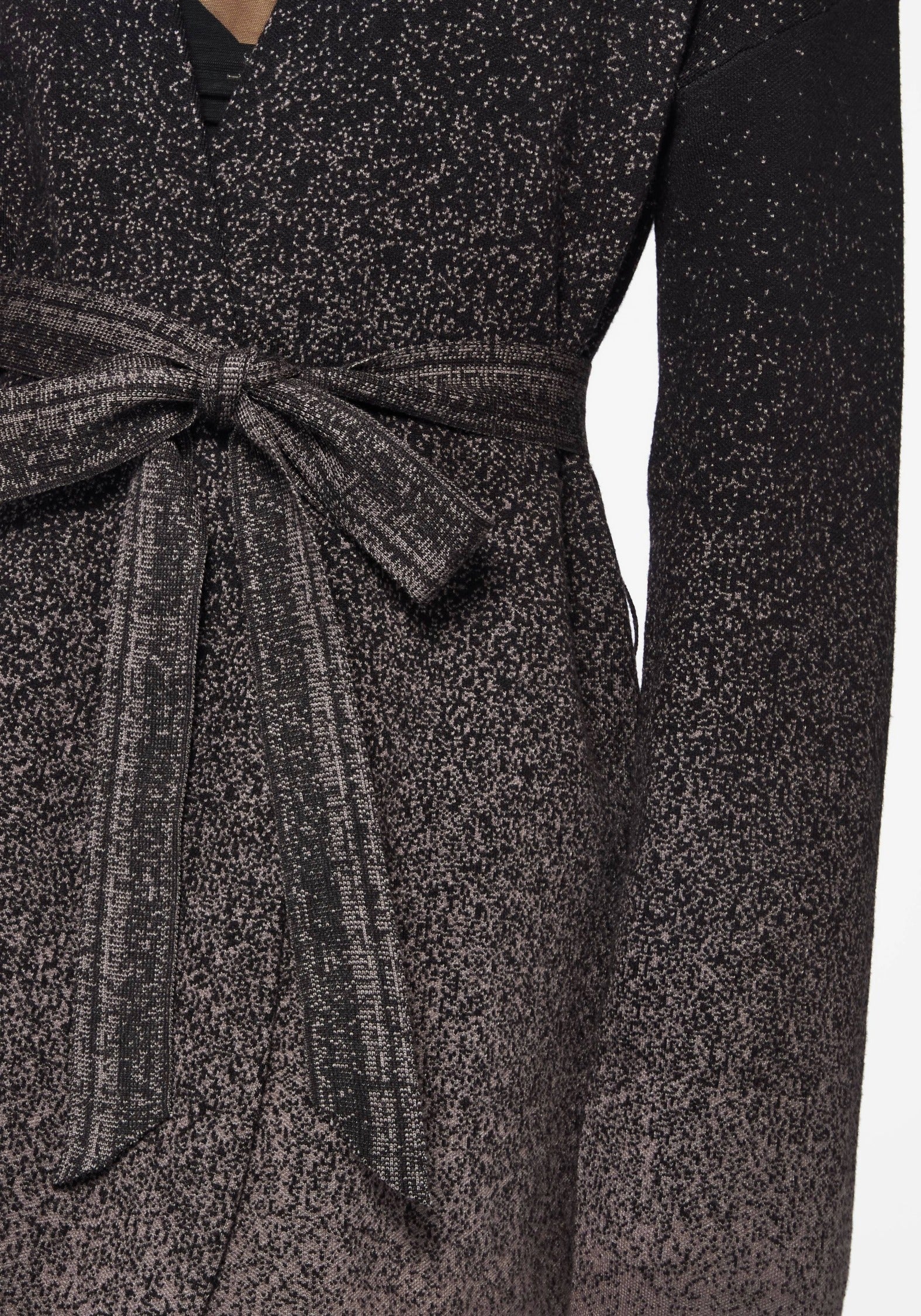Nightjar Ombre Krawatte Wickel Cardigan