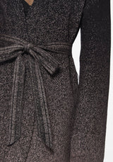 Nightjar Ombre Krawatte Wickel Cardigan
