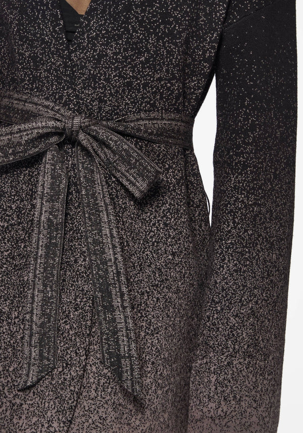 Nightjar Ombre Krawatte Wickel Cardigan
