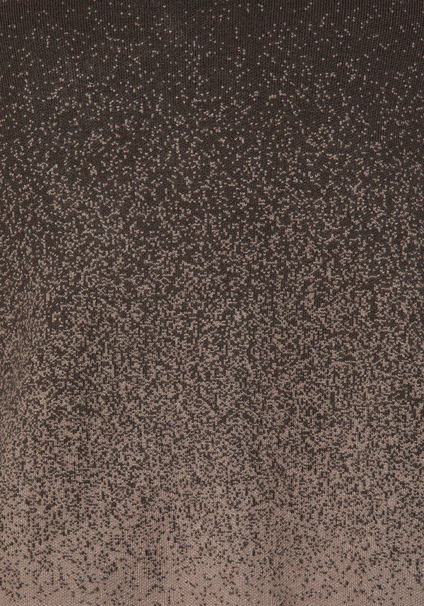 Nightjar Ombre Gestrickt Maxi Rock - Taupe