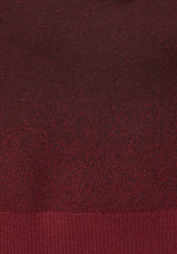 Nightjar Ombre Gestrickt Pullover - Rot