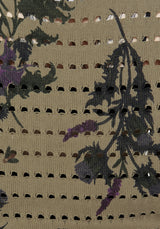 Cassandra Blumenmuster Gestrickt Pullover