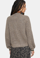 Sao Thistle Embroidered Knit Cardigan