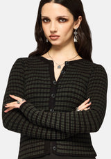 Selune Stripe Lightweight Knit Cardigan