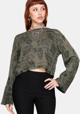 Heresy Ladder Stitch Jumper