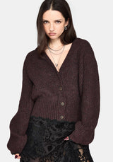Vallie Mit Kapuze Blouson Strick Strickjacke