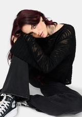 Oswin Slouchy Slub Knit Top