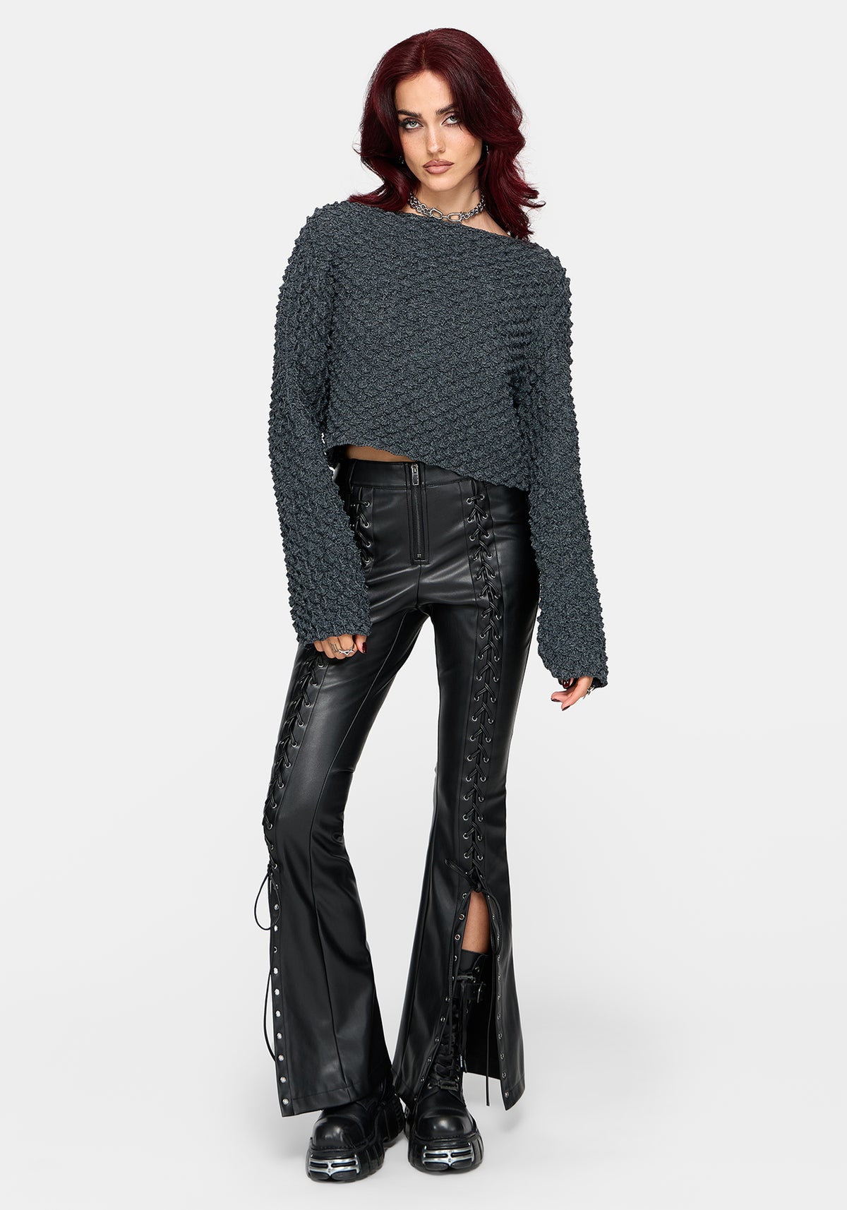 Valene Dragon Scales Knit Jumper