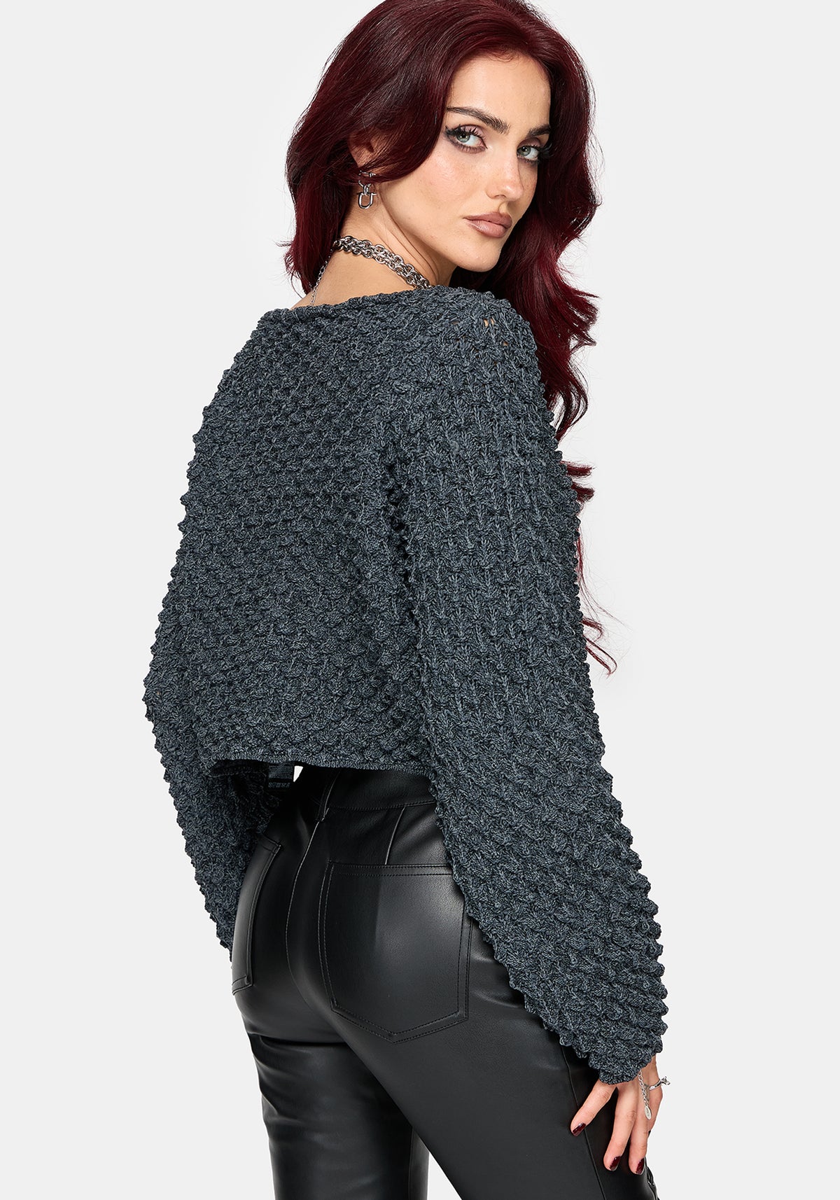 Valene Dragon Scales Knit Jumper