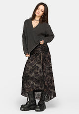 Eira Bleach Wash Strick Pullover