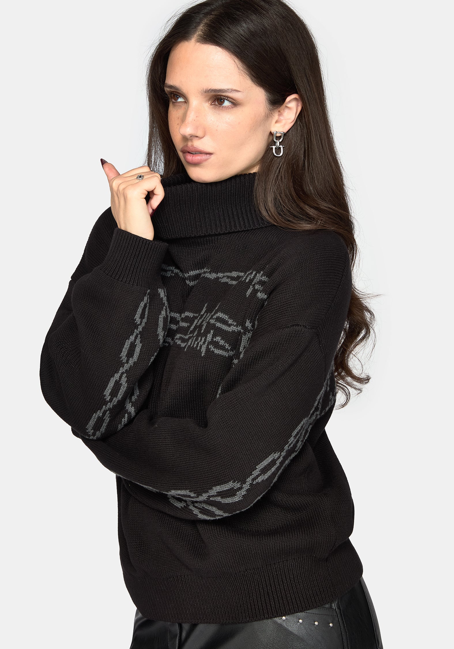 Arboreal Barbed Wire Strick Pullover