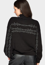 Arboreal Barbed Wire Strick Pullover