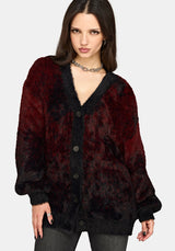 Maple Tie Dye Knit Cardigan