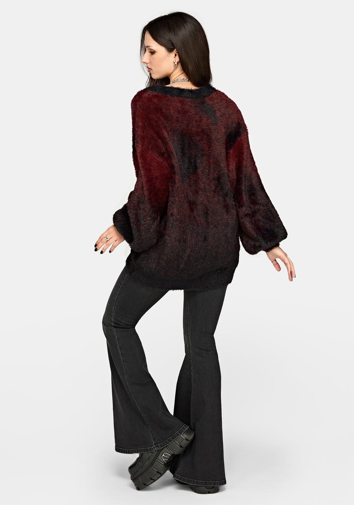 Maple Tie Dye Knit Cardigan