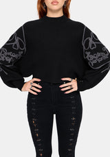 Skole Cornelli Skull Knit Jumper