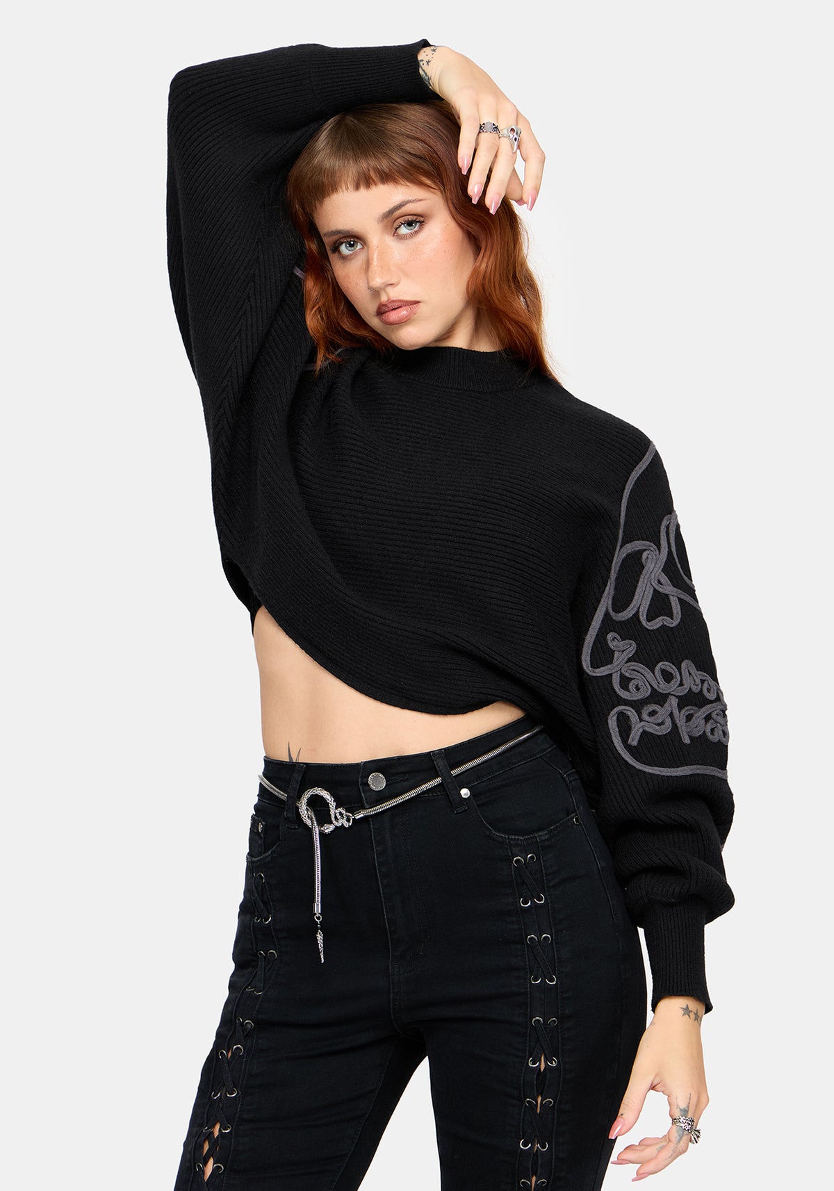 Skole Cornelli Skull Knit Jumper