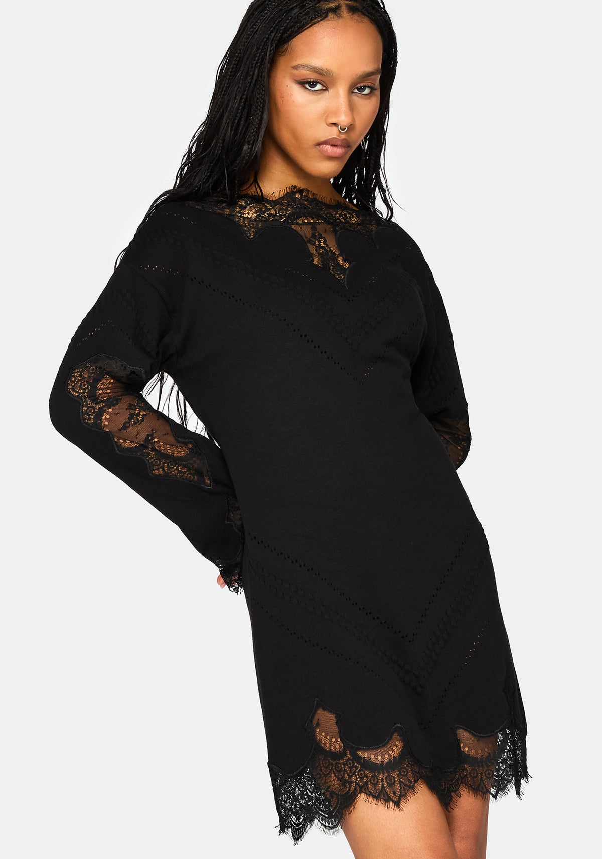 Stormwoken Knit Mini Dress