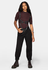Glenna Knit Top - Burgundy